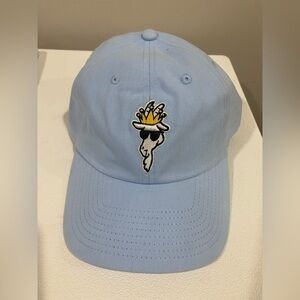 GOAT NWT Light Blue Embroidered Cap